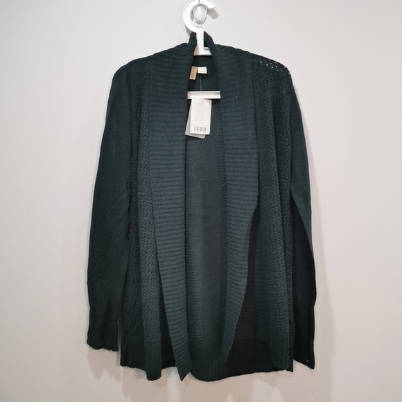 Anthropologie Moth OPEN POINTELLE CARDIGAN - Picture 2 of 7